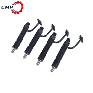 4Pcs Fuel Injectors YM72960453100 729604-53100 For Yanmar Engine 3TNV88 3TNV84 4TNV88 Komatsu Engine