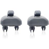 2-Pack Grey Interior Sun Visor Hook Clip Base Makeup Mirror Fixing Bracket, Upgraded Car Interior Su