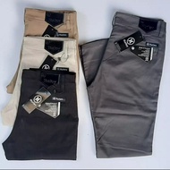 PRIA Hurley SLIMFIT Men's PREMIUM Long CHINOS Pants | Chino Pants | Formal Pants SIZE 28-33