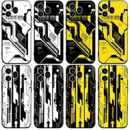 casing for Honor 600 PRO LITE 5G tech style right angle soft cover