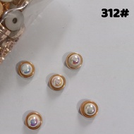 RAINBOW PEARL SANDALS ACCESSORIES STUDTD KELINGAN 312 PER 1 DOZEN CONTAINS 40 PCS ONE SET WITH NAILS