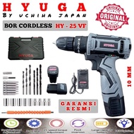 Mesin Bor Baterai Uchiha 20V Tembok Besi Kayu Cordless Japan