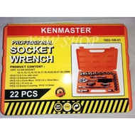 Socket Wrench / Socket Wrench set 22pcs KENMASTER brand