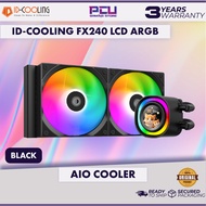 ID COOLING FX240 LCD ARGB AIO LIQUID COOLER - BLACK