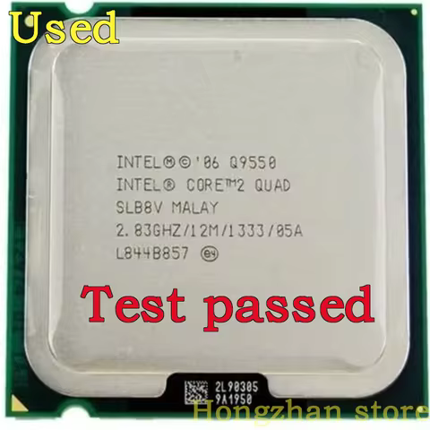 lntel Q9550 Q9500 CORE 2 QUAD Q9550 Q9500 CPU Processor 2.83GHz /12MB L2 Cache/FSB 1333 LGA 775