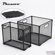[Phenovo] File Folder Box/hanging File Holder Support Frame/desk Organizer/metal Organizer/desktop F