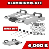 ถาดอลูมิเนียม ยี่ห้อShad Plate aluminium + Screw