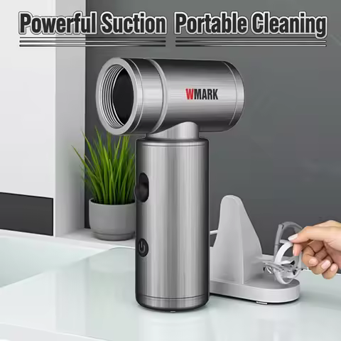 WMARK Vacuum Cleaner Professional Vacuum Handheld Vacuum Cleaner Portable Hair Dryer 100000 RPM Clea