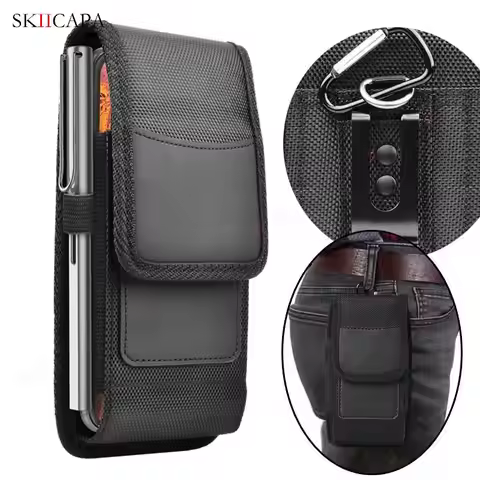 Flip Case Phone Pouch for Google Pixel 8A 8 Pro 7 Pro 7a 6Pro 6a 5 4 3 XL 5A 4A 3A Oxford Cloth Hols