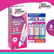 First response Triple check ที่ตรวจครรภ์ ชุดตรวจตั้งครรภ์ นำเข้าจากอเมริกา แม่นยำ ตรวจได้ล่วงหน้า แม