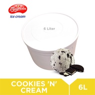 Magnolia Cookies 'N' Cream 6L Ice Cream