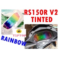 RS150 V2 STICKER TINTED METER PELANGI RAINBOW HONDA RS-150 V2 COVER CERMIN SCREEN PROTECTOR DIGITAL 