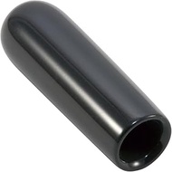 Caplugs 99190246 Plastic Round Cap VC-3000-16, Vinyl, Cap ID 3.000" Length 1.000", Black (Pack of 50
