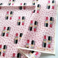 Paul and Joe Sister 復古口紅圖案復古手帕 20 x 20 英吋