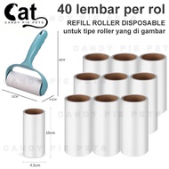 Oke Sticky Roll Hair Cleaner Roller Cat Hair Cleaner Refill Cat Hair Cleaner Cat Hair Roller