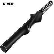 KTVEIH Golf Swing Training Grip, Black Left-Handed Golf Club Grip,  Right-Handed Universal Golf Grip