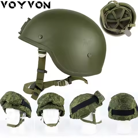 A replica of the Russian Ratnik 6B47 Tactical Helmet Srmor Training High Polymer Material Hunting cr