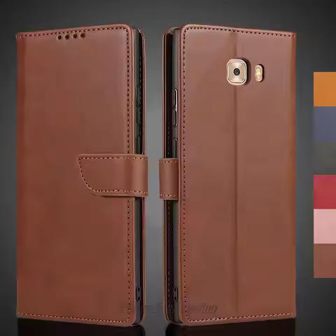 C9 Pro Case Wallet Flip Cover Leather Case for Samsung Galaxy C9 Pro Pu Leather Phone Bags protectiv