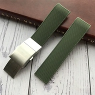 Substitute Longines Longines Longines Longines L3.742/644 Sports Diving Silicone Rubber Watch Strap 