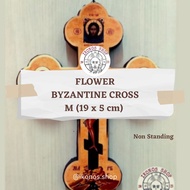Cross Flower Byzantine Cross B Size M