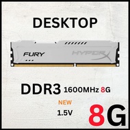 [Local Stock] HyperX Fury DDR3 1600 1866 PC Desktop RAM 4GB 8GB