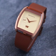 Jam Tangan Braun Buffel Strap Kulit Dm4.2cm Detik Variasi Free Box & Baaterai Cadangan