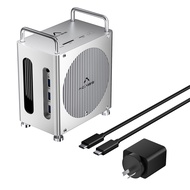 Acasis | Acasis USB-C 40Gbps Docking station&Dual-bay M.2 NVME Slot 16TB DP 144HZ TF/SD 4.0 PD 65W 8