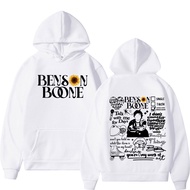 Benson Boone Heart Tour 2025 Hoodies Hip Hop Fans Oversized Vintage Jerseys