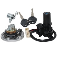 Ignition Key Lock Switch Set Motorcycle Key Kit For Kawasaki ER250 300 Z250 EX250 EX300 300 BR250 Z2