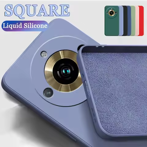 For Cover OPPO Realme 11 Pro Case Realme 11 Pro Capas Liquid Silicone Shockproof Back TPU Soft Case 