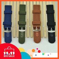 Militray Army Nylon Canvas  Wrist Watch Band Strap 18mm 20mm 22mm 24mm