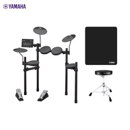 Yamaha® กลองชุดไฟฟ้า รุ่น DTX402K แบบ 4 กลอง 3 แฉ (Electric Drum Kit) + แถมฟรีพรมกลอง Yamaha & เก้าอ