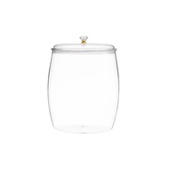 USEFUL TOOL ที่ปิดสนิท โถเก็บซีเรียล พร้อมฝาปิด โปร่งใสโปร่งใส กล่องเก็บอาหาร อุปกรณ์จัดระเบียบห้องค