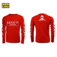 Move It Motorcycle Long Sleeve Drifit uniform shirt