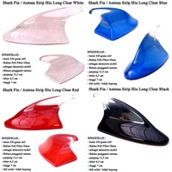 Shark Fin Long Clear Shark Fin Antenna Car Accessories/