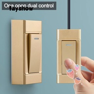 FAYSHOWSG Surface Mount Switch Household Wall Light Switch On/ Control 1 Gang 2 Way Bedside Switch