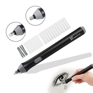 Refillable Electric Eraser School Pencil Eraser Stationery Battery Electronic Eraser