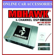 MOHAWK M1 Series Car Audio 4 Channel Plug &amp; play DSP Amplifier - M1-48.6DSP