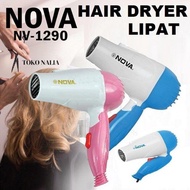 Hairdryer Lipat Mini Nova / Alat Pengering Rambut Nova NV-1290