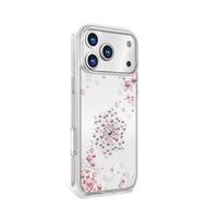 iPhone 17/16/15/14/13/12/11 輕薄軍規防摔彩鑽手機殼-櫻飛雪