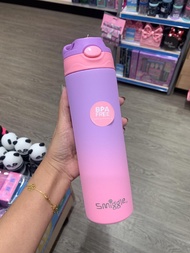 กระติกน้ำ เก็บร้อน Smiggle steel water bottle Flip Spout 520ml -ชมพูม่วง