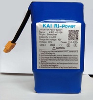 Kai-ri 42V Two-Wheel Electric Balance Car Lithium Battery Twist And Go Car Battery 16850 Portable Po