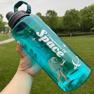 Water bottle 3 Litre (3000ml) Large Plastic Portable For sports There Is A Shoulder Strap.