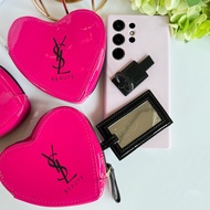 พร้อมส่ง,,ของแท้ 🩷 กระเป๋าเครื่องสำอางค์ YSL Beaute Heart Bag &amp; Ring Phone 🖤