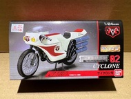 （HG幪面超人1號 電單車系列）全新罕有 懷舊絕版 Bandai 2000年製 HG 幪面超人 Masked Rider 1  超合金電單車（Metal Mecha Collection 02）1/2