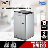[OWN KLANG VALLEY DELIVERY] BEKO BTU1008W 10KG FREESTANDING TOP LOAD WASHING MACHINE