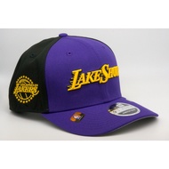 New Era Los Angeles Lakers City Edition 25 9SEVENTY Stretch Snap Adjustable Hat