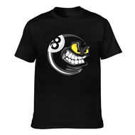 Dark 8 Ball Billiards Pool Player Billiard Men'S Custom T-Shirt
