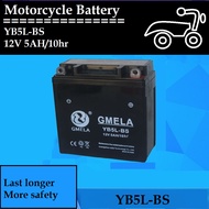 YB5L YB5 YB5L-BS BATTERY EX5 / KRISS / EGO / LC135 V1 / E-BONUS / NOUVO S / SRL110 / YB5L-B MOTORCYCLE BATTERY