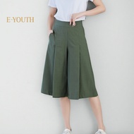 Eyouth 10104 Women's Elegance Wide-Leg Culottes